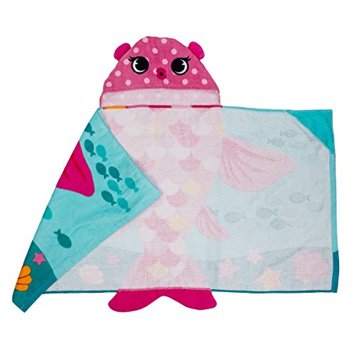 Stephen Joseph SJ1004 Unisex Kids Bath And Beach Soft Cotton Velour Hooded Towel thumb #1