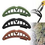 KOBSAINF Bridge Spreader for Saddle Hunting 3 Pack, Hip Pinch Eliminator for Tree Saddle Hunting, Quick Clip-On Non-Load-Bearing Bridge Spacers for Rope Bridge, Ergonomic Saddle Hunting Accessories