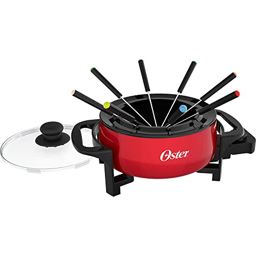 Panela Elétrica para Fondue Red Oster 2 em 1-220V