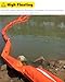 ENHEN Float-Type Oil Spill Bar 10 20 30 40 50m Length, Recyclable Marine Lake DIY Boom Containment Reusable, Industrial Water Pollution Solution(L30m (98ft))