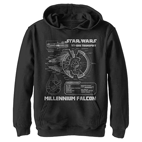 Sweat Star Wars enfant Falcon idéal pour l'école et les sorties de week-end