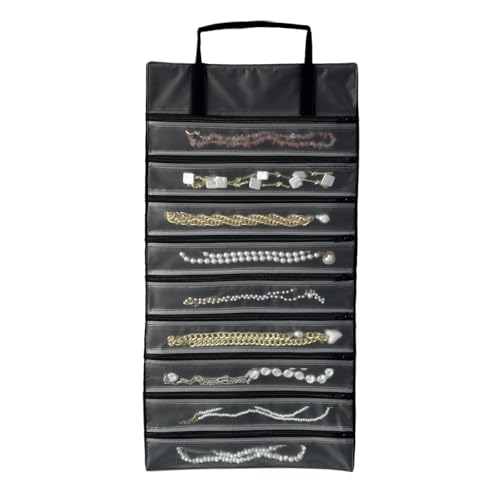 UnionPlus Velvet Travel Jewelry Organizer Bag