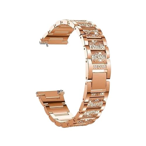 Bracelet en acier inoxydable 18mm pour Huawei GT5 Pro 42mm et Garmin Venu