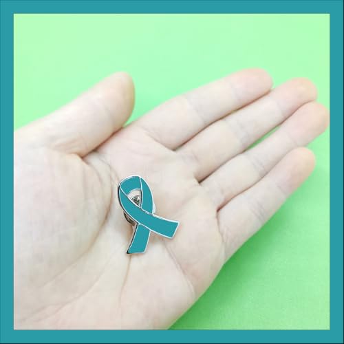 Image of Awareness Ribbon Pin Multicolor Cause Awareness Lapel Brooches