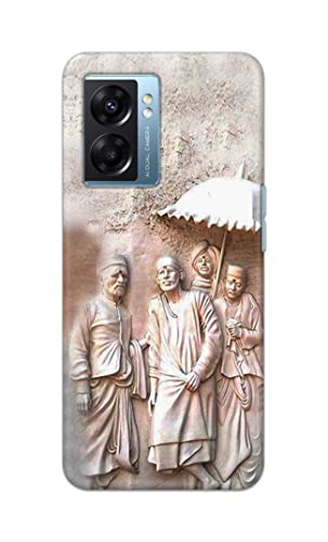 Image of Printed Hard Back Cover Case for Oppo K10 5G Back Cover (Sai Baba) -1803