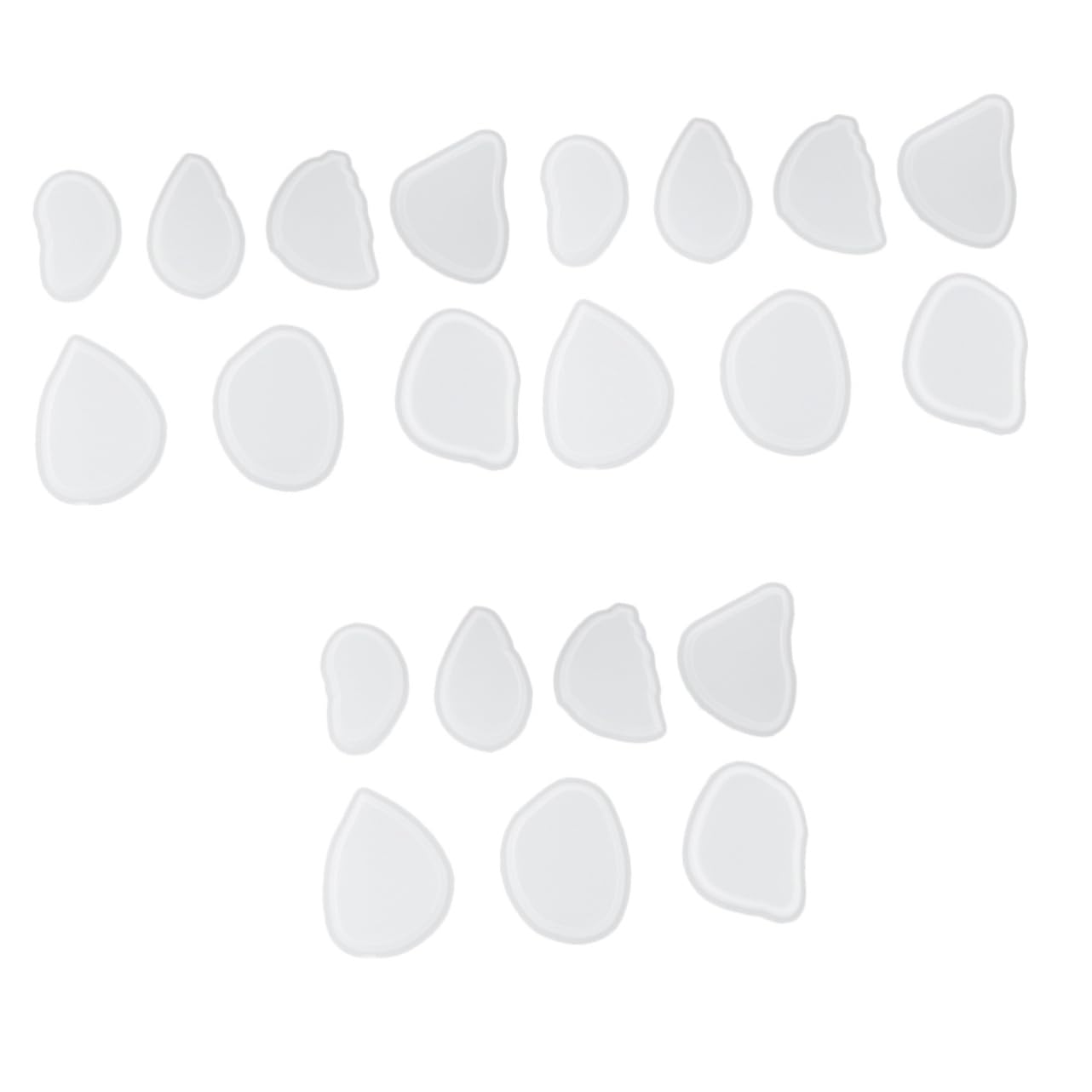 Sewroro 21pièces Moule Silicone pour Pendentifs Miniatures Résistant Chaleur Et Réutilisable pour Créations De Bijoux Maison