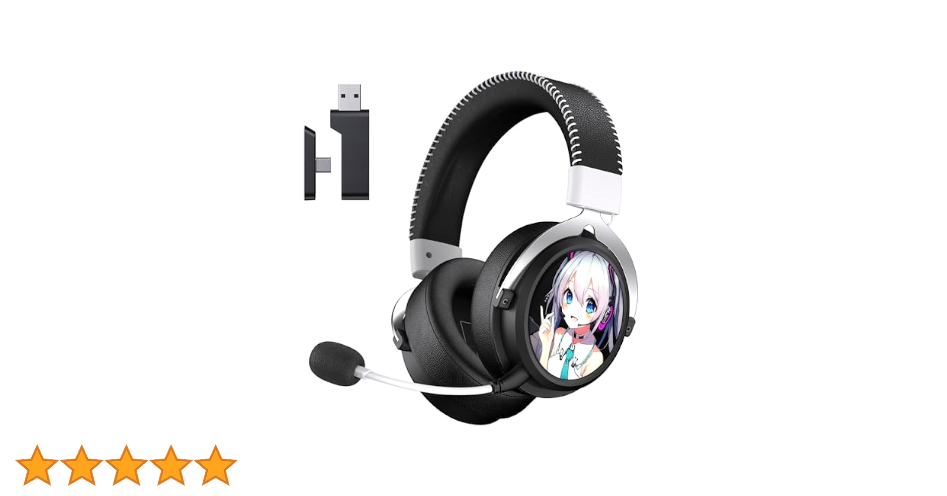 Amazon.co.jp: ゲーミングヘッドセット ワイヤレスヘッドホン