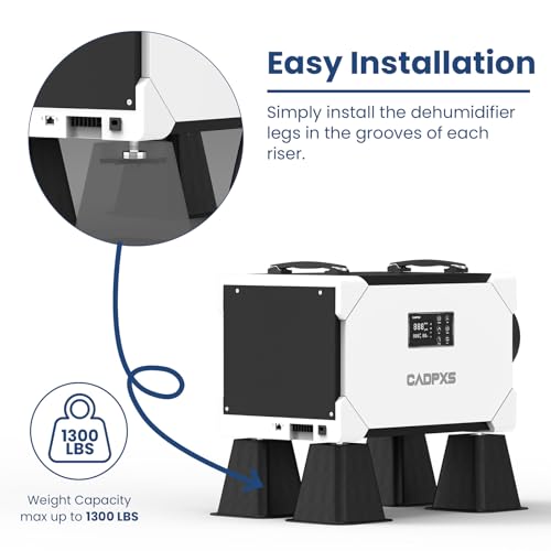 CADPXS 6 Inch Dehumidifier Riser Kit 4 Pack by CADPXS - Used condition - Image 2