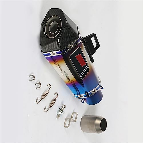 Tube échappement de moto universel 36-51mm silencieux adaptable Yamaha YZF R6 MT09 R3 MT07