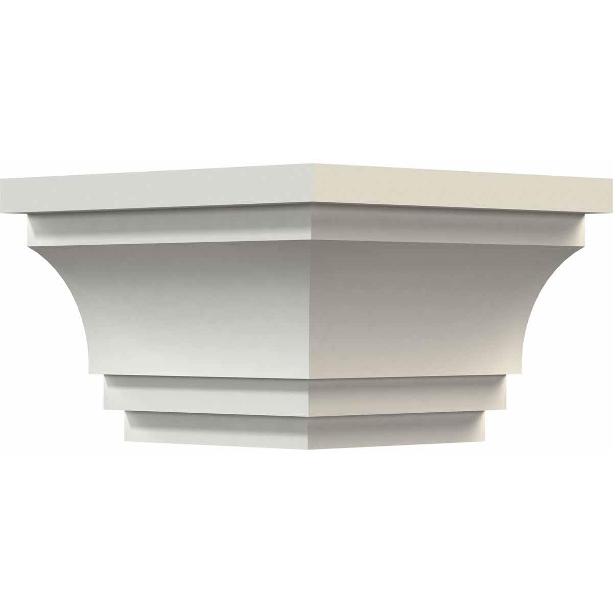 Ekena Millwork MOC03X04TR-CASE-2 4 1/2" P x 15 cm H narożnik zewnętrzny do formowania MLD04X03X05TR (2-pak), 2 szt