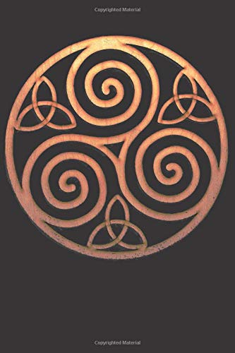 Triskelion Symbol: Blank Lined Notebook, Journal or Diary