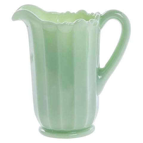 Mosser Glass Jadeite Glass Panel Pitcher Cover