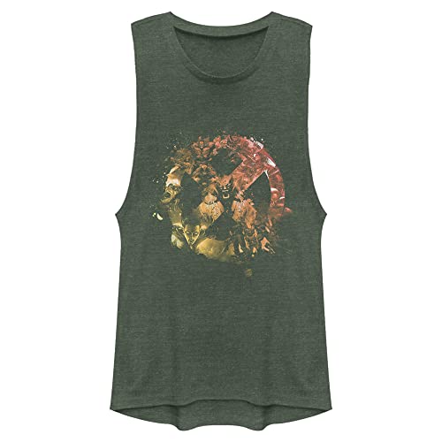 Marvel Logo X Chemise Femme en coton respirant coupe ajustée confortable