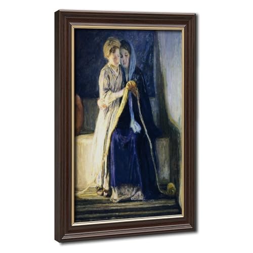 Christ and His Mother Tanner pour habiller un petit mur vide