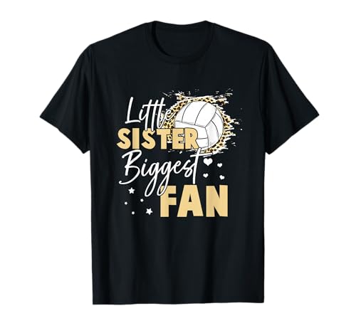 Volleyball Little Sister Fan T-Shirt