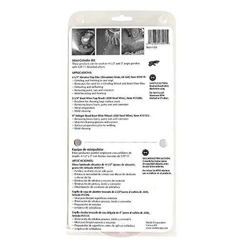 Image of Weiler 13001 Angle Grinder Accessory Kit, Made in The USA