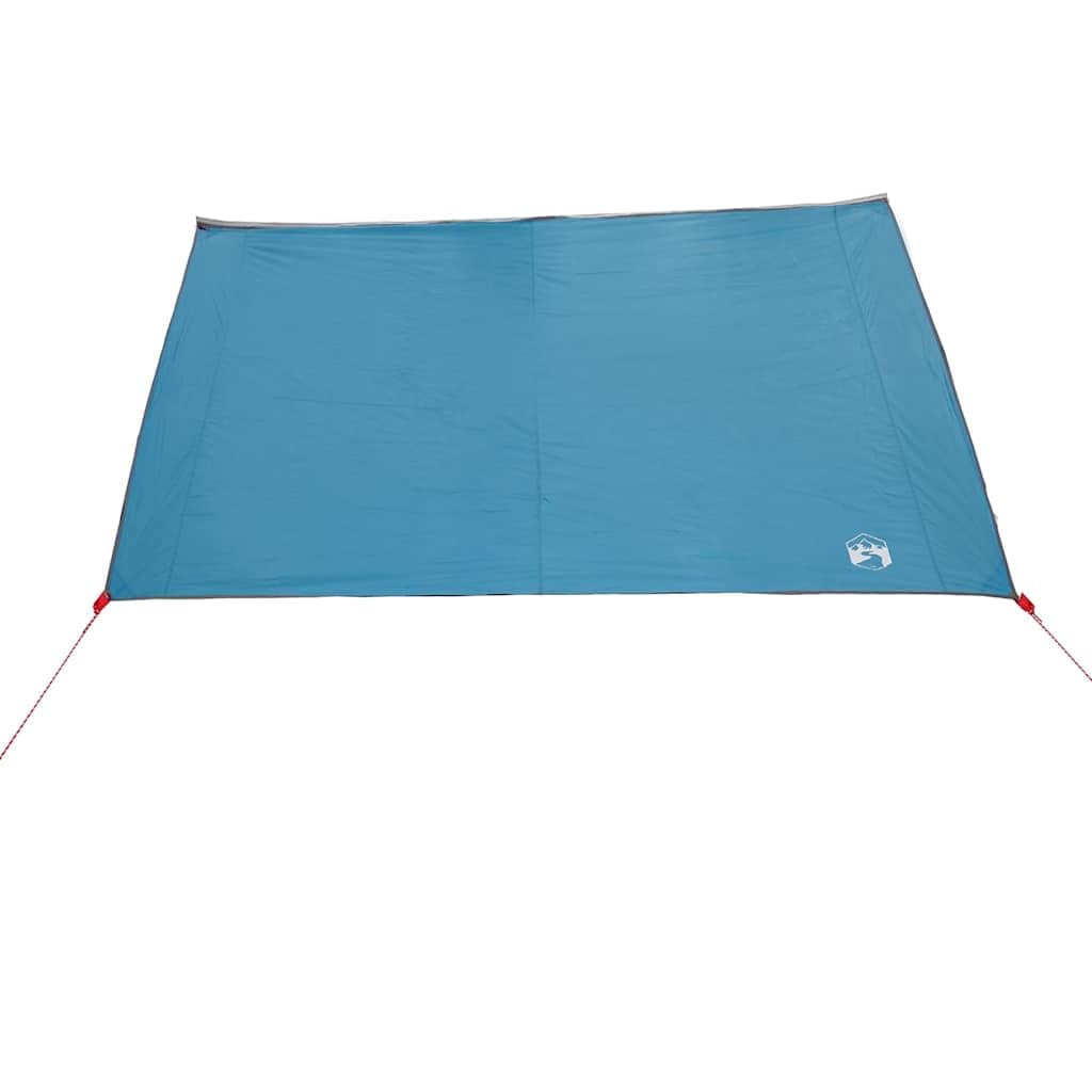 Wasserfeste rechteckige Plane Polyester Grün 240x300 cm, UV beständig mit 2 Abspannseilen 700 cm, 4 Heringen und Tragetasche, Faltbare Outdoor Plane für Camping und Garten