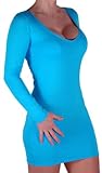 fest farbe, bodycon fit, v-ausschnitt, plunge ausschnitt, longsleeves.