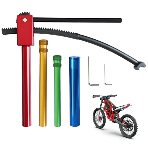 Image of Dirt Bike Tire Changing Tools for 16 inch to 21 inch Wheels Enduro and Motocross Compact Dirt Bike Tire Changer Quick Easy Mount 15mm to 25 mm Axles(Partial Tools)