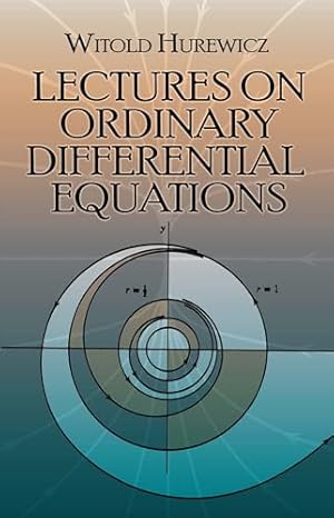 Book cover Lectures on Ordinary Differential Equations (Dover Books on Mathematics)