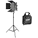 Produktbild Neewer Bi-Farbe 660 LED Video Lichtstand Set beinhaltet: (1) 3200k-5600K CRI 96+ Dimmabre Licht mit U Halterung und Scheunentor, (1) 78,7 Zoll Lichtstand für Studio Fotografie Video
