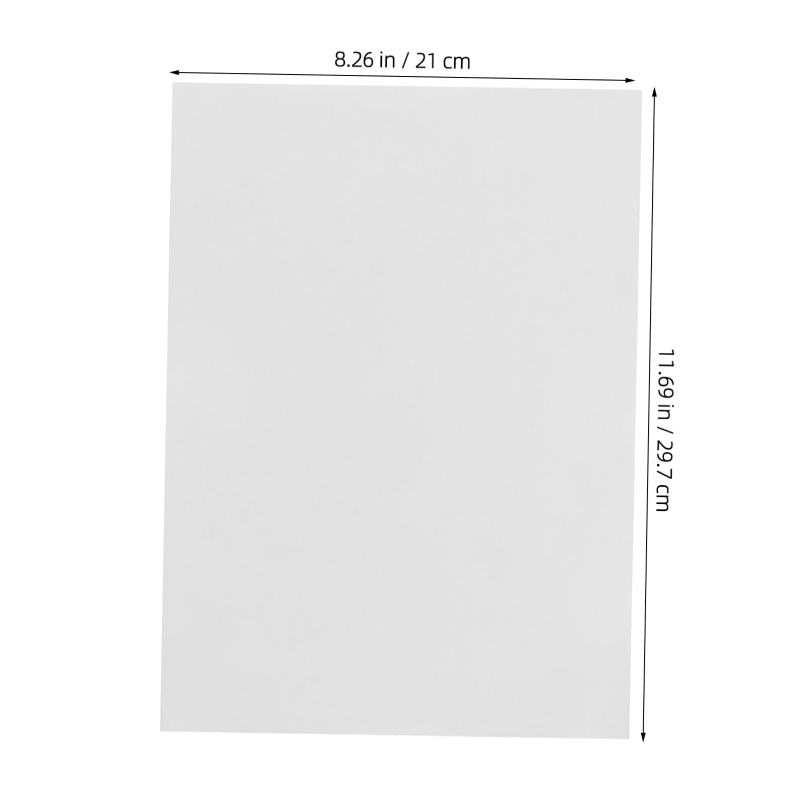 DOITOOL 50 Sheets Translucent Tracing Paper Sketching Craft Paper for Drawing Design Transfer for Invitations Decoupage Projects and More