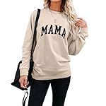 LEEDYA-Womens-Long-Sleeve-Mama-Graphic-Shirts-Casual-Crewneck-Sweatshirt-Loose-Pullover-Tops