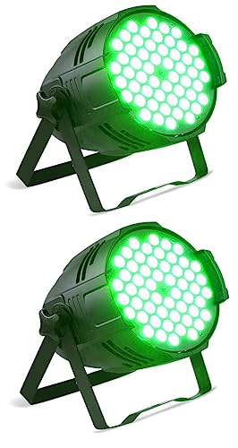 MLD PAR0054 54 LED Par Lights Disco DJ Wash Party Spot Light DMX5...