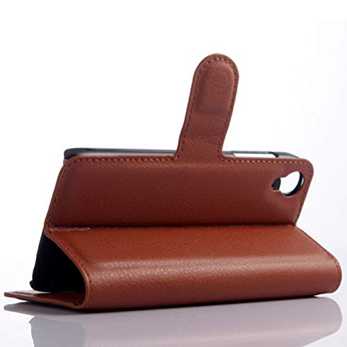 Capa de couro flip premium para Sony Xperia Z3 com fecho magnético (azul celeste), Sky-blue