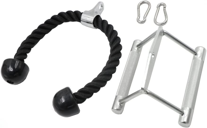 Rowing Handle Tricep Rope Set Pulley Handles for Power Station Triceps