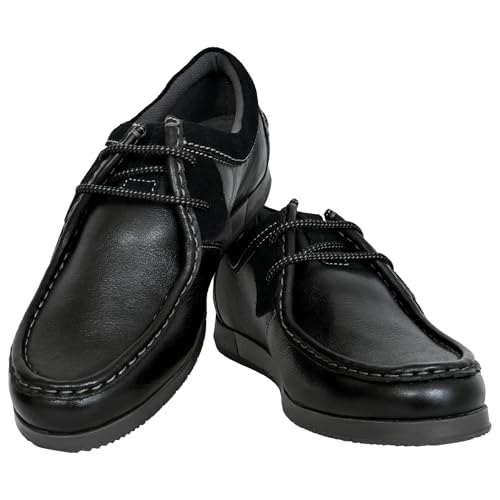 Image of Hx London Leather Formal Lace-Up Shoes for Men