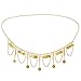 Aheli Gold Plated Taditional Layer Body Chain Belly Chain Kamarbandh Waist Chain Belt Dress Jewellery for Women