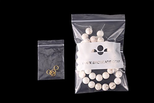 BRCbeads Howlite Magnesite Gemstone Loose Beads Round 6mm Crystal Energy Stone Healing Power for Jewelry Making