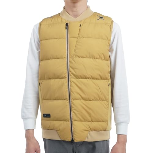 [I[N[] xXg SKULL DIAGONAL DOWN VEST (5GL) LIGHT CURRY XL({TCY2XL)