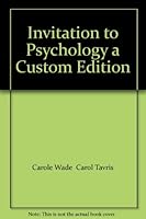 Invitation to Psychology a Custom Edition 1256140406 Book Cover
