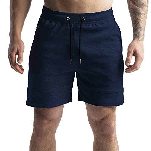 Mens gym shorts above the knee Clearance