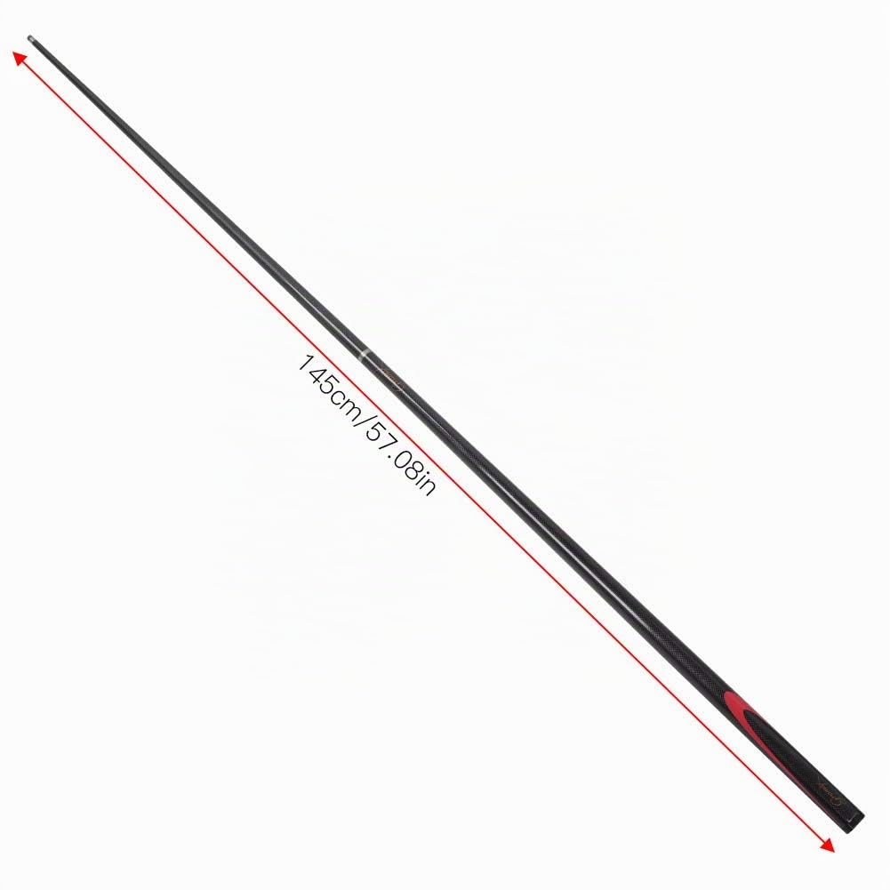 Queues de Billard, Queues de Billard Portables Professionnelles en Carbone, Tige de Bâton, Fournitures de Billard pour Joueur de Billard