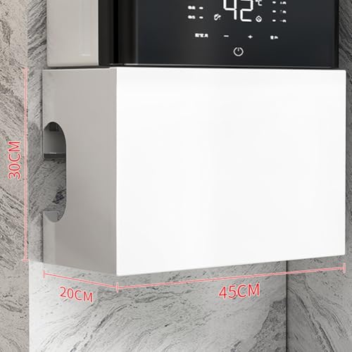 Copertura per tubi da parete, nasconde valvole della caldaia e tubi del gas, migliora l'estetica per garage, cucina, bagno, ufficio