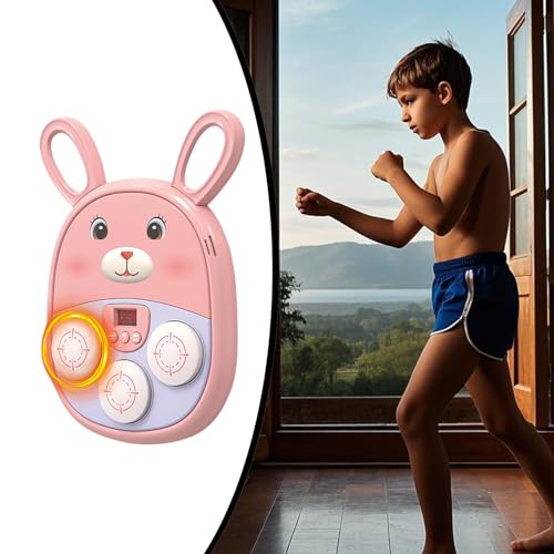 Machine de boxe musicale interactive idée cadeau enfant et adulte avec LED