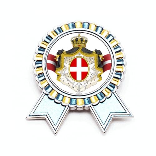 Broche emblème national du Danemark médaille de prix souvenir M