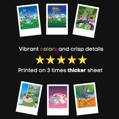 Image of Funk You Store Oggy and the Cockroaches Poster | Cartoon Oggy and Jack Mini Poster Kit (Set of 15) | Oggy and Cockroaches Show Size (8 x 6 cm) Posters for Phone Accessories, Bedroom, Office, room