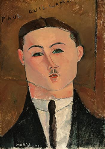 Décoration maison affiche Paul Guillaume Modigliani pour salon chic