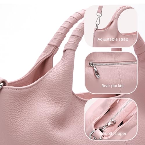 Image of Iswee Leather Satchel Women Purse and Handbag Crossbody Shoulder Bag Hobo