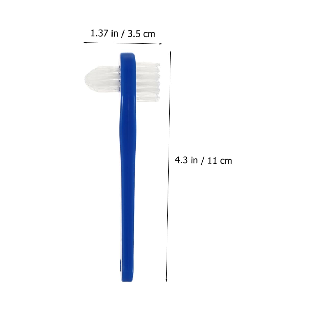 Healeved 5 Set Di Spazzolini Da Denti A Tre Lati Per Adulti Setole Morbide Pulisci-denti Portatile Per La Dei Denti Falsa 4 Pezzi*5