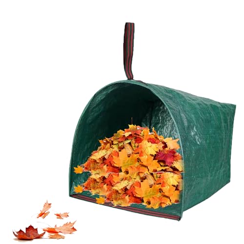 Gartenmüllsäcke,150L Wiederverwendbare Gartentaschen,Grünschnittsäcke Faltbar mit Griffen,Laubsäcke,Garten Sack,Garten Laubsammler,Wasserdicht,Gartenabfallsack für Gartenabfälle Grünschnitt Laubabfall