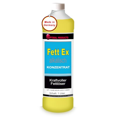 Fettlöser Fettentferner hoch alkalisch 1 X 1 Liter Flasche Eiweißlöser