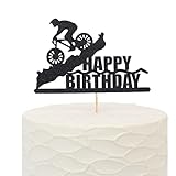 Mountain Biking Cake Topper - bike Cake Topper,bicycle Cake Topper,personalised Cake Topper,bike Birthday Party, Bmx Bike Cake Topper