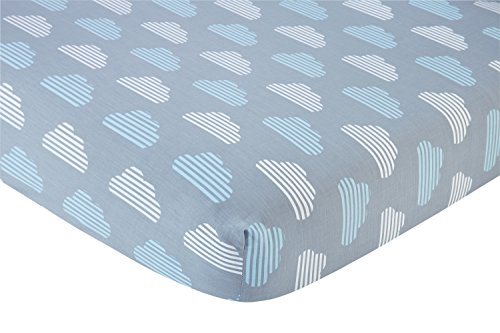 Conjunto de edredom de 5 peças Little Love by NoJo, Happy Little Clouds