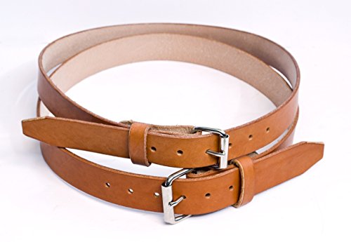 Handmade Leather Belt Tan all Natural Leather Veg Tanned made in USA2