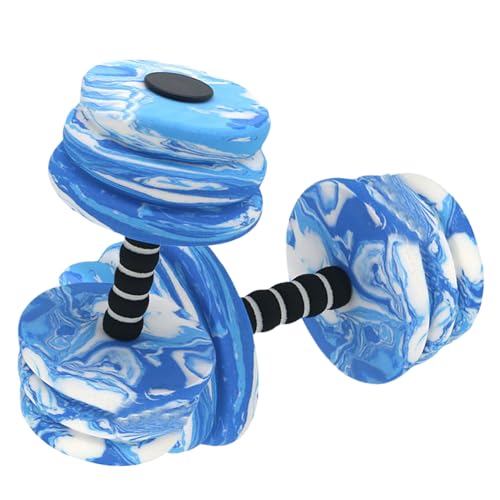 Conjunto de mancuernas, pesos de ejercicio - Pesos de Aeróbicos de Agua 2 piezas | Equipo de espuma impermeable ligero 2 piezas para natación para el entrenamiento deportivo acuático